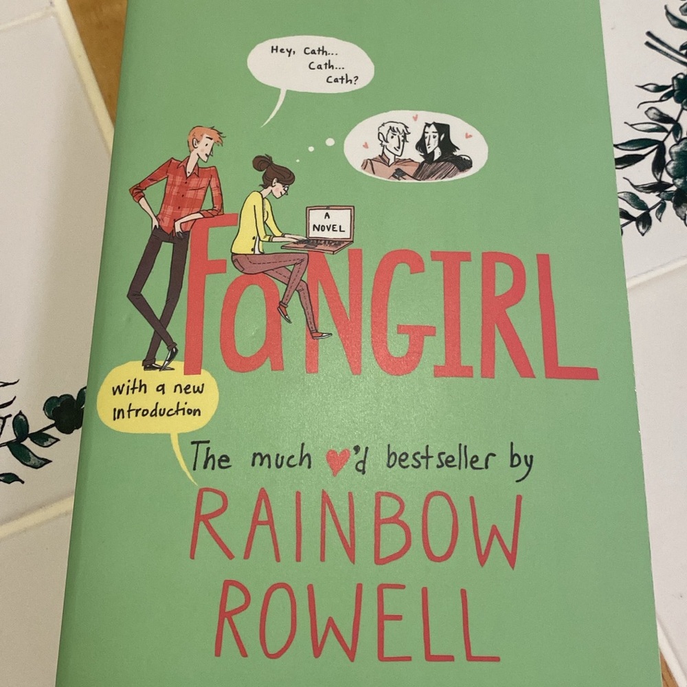 Barnes & Noble Green and Red Fangirl Novel